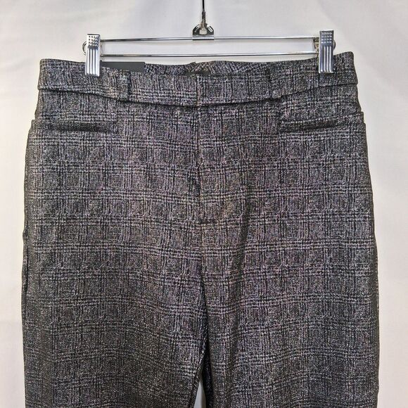 Banana Republic Metallic Sloan Ankle Pant Women's Size 8 New With Tags - Picture 4 of 14
